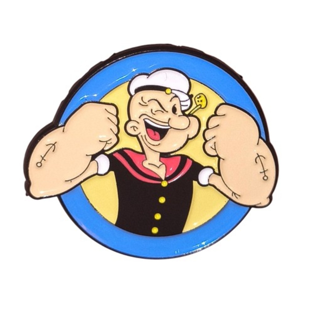 King Features Popeye The Sailor Man Character Logo Enamel Pin